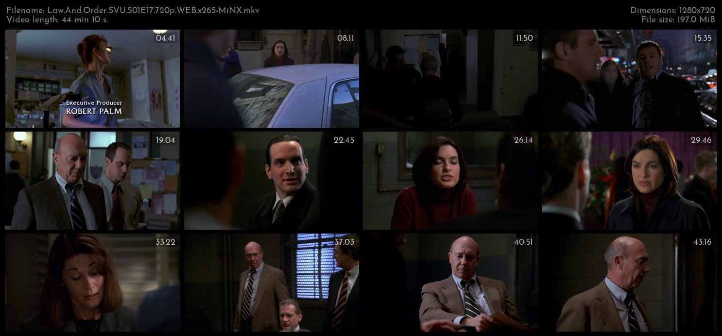 Law And Order SVU S01E17 720p WEB x265 MiNX TGx