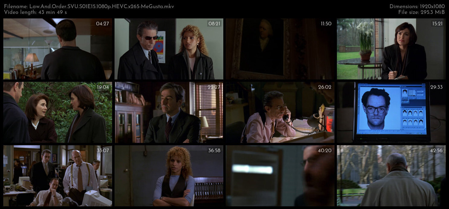 Law And Order SVU S01E15 1080p HEVC x265 MeGusta TGx