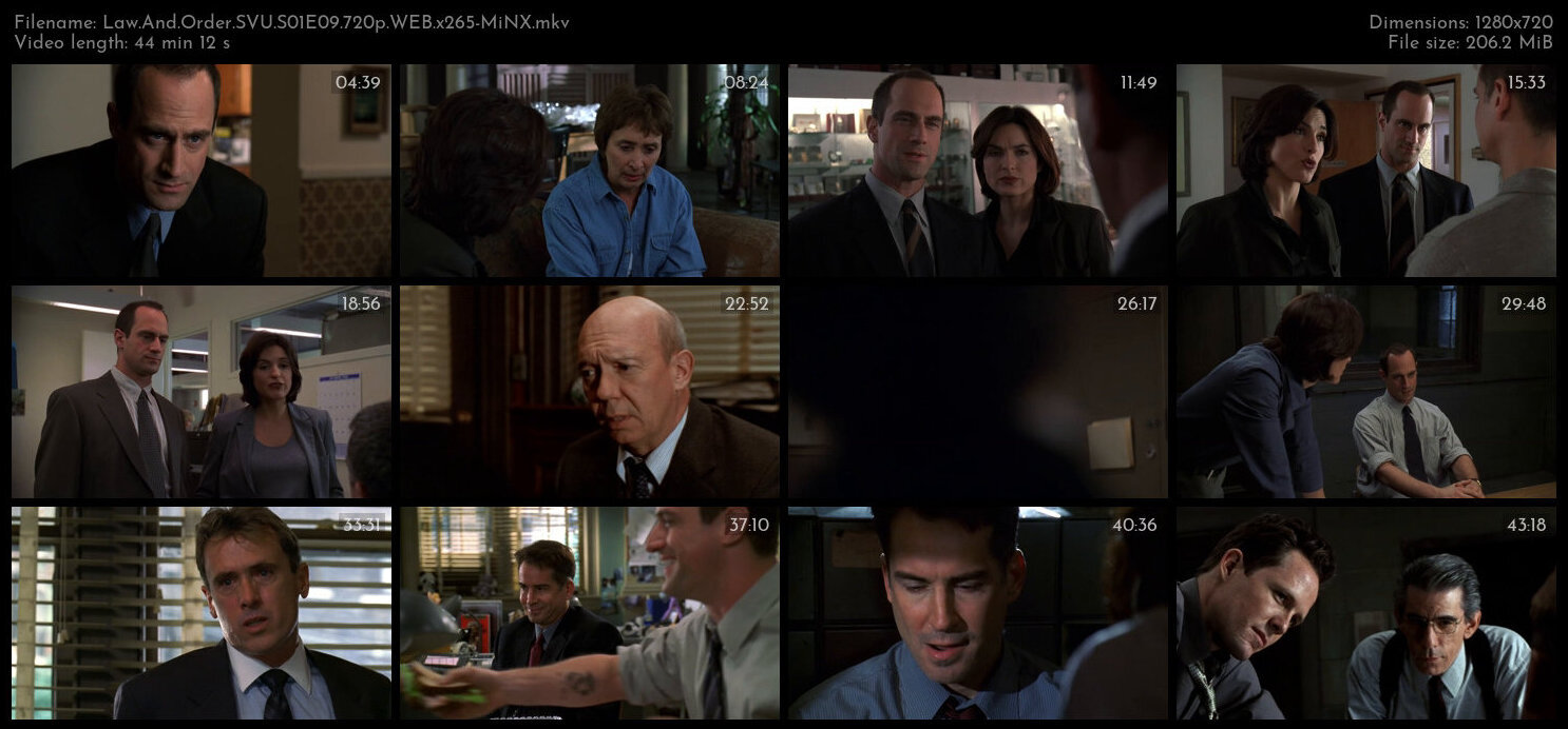 Law And Order SVU S01E09 720p WEB x265 MiNX TGx