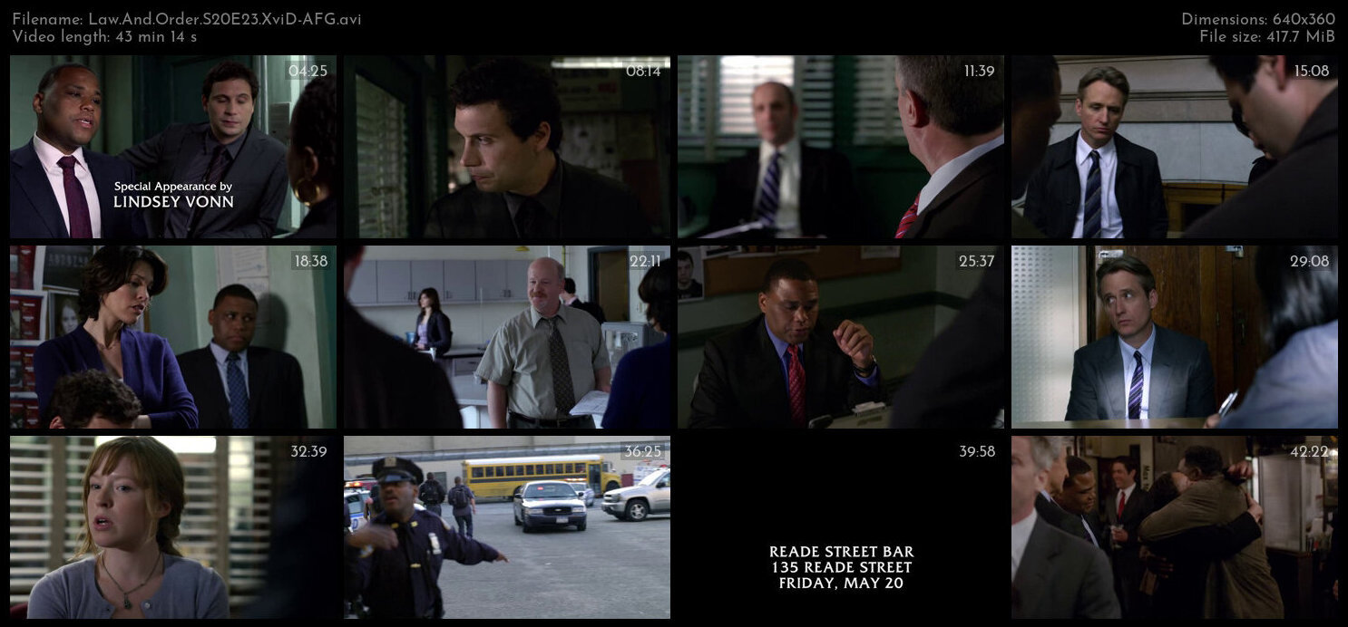 Law And Order S20E23 XviD AFG TGx