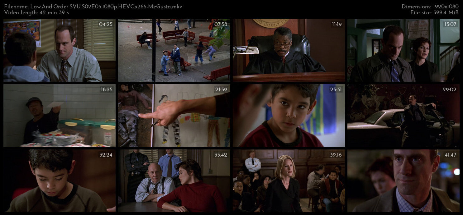 Law And Order SVU S02E05 1080p HEVC x265 MeGusta TGx