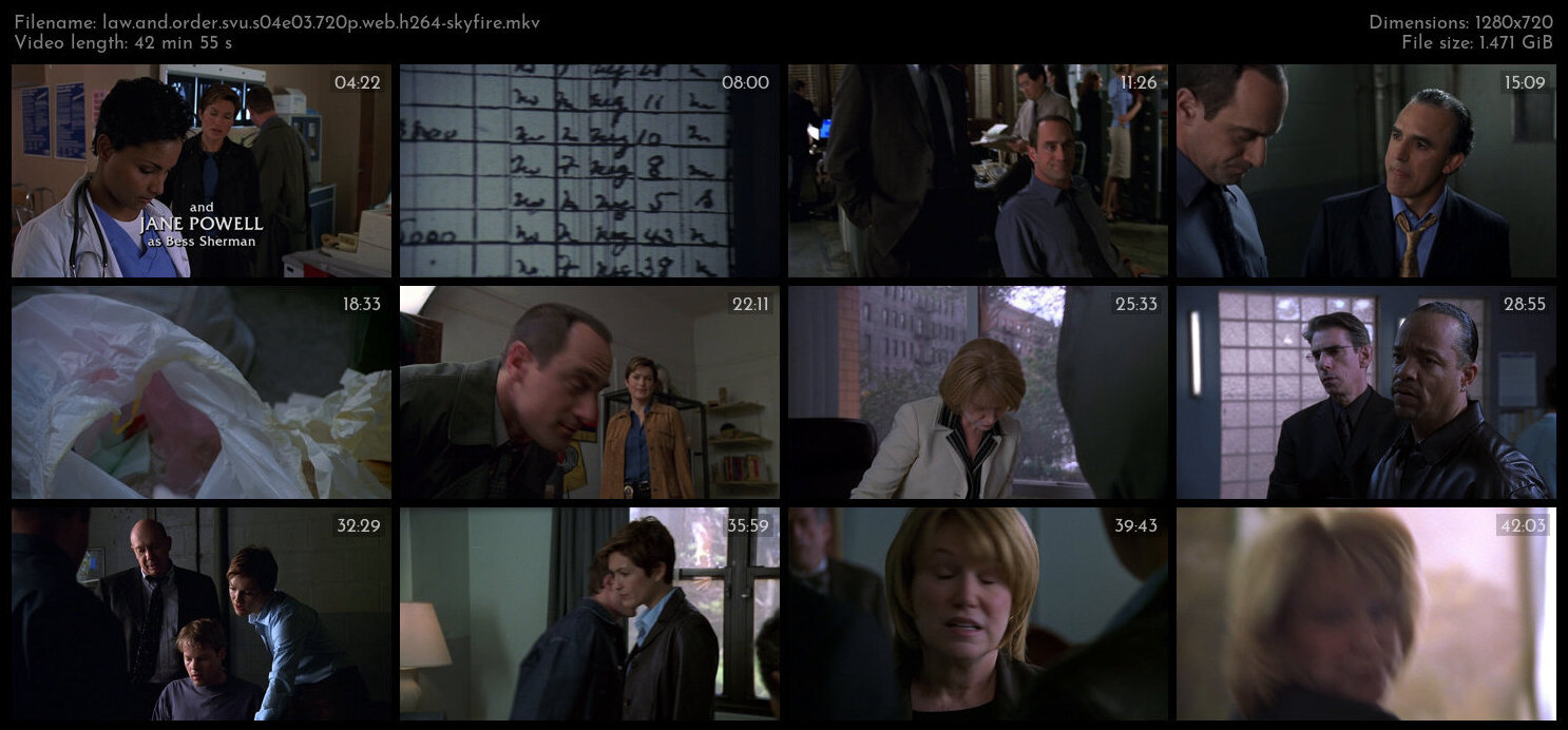 Law And Order SVU S04E03 720p WEB H264 SKYFiRE TGx