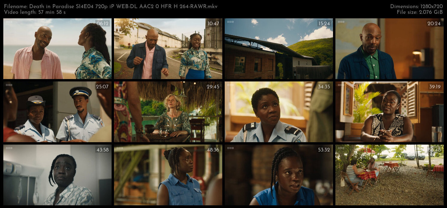 Death in Paradise S14E04 720p iP WEB DL AAC2 0 HFR H 264 RAWR TGx