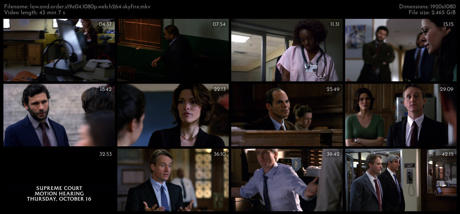 Law And Order S19E04 1080p WEB H264 SKYFiRE TGx