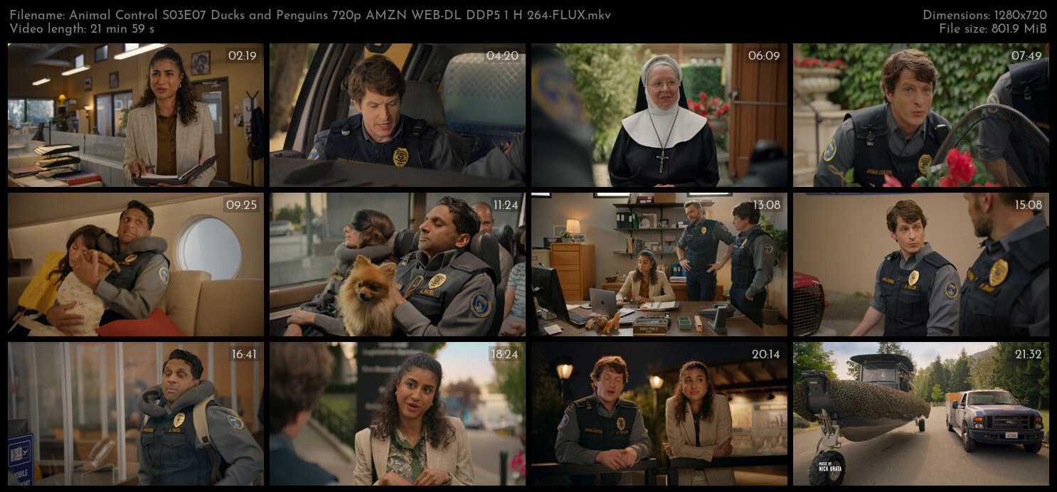 Animal Control S03E07 Ducks and Penguins 720p AMZN WEB DL DDP5 1 H 264 FLUX TGx