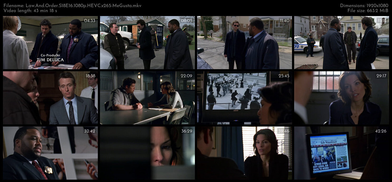 Law And Order S18E16 1080p HEVC x265 MeGusta TGx