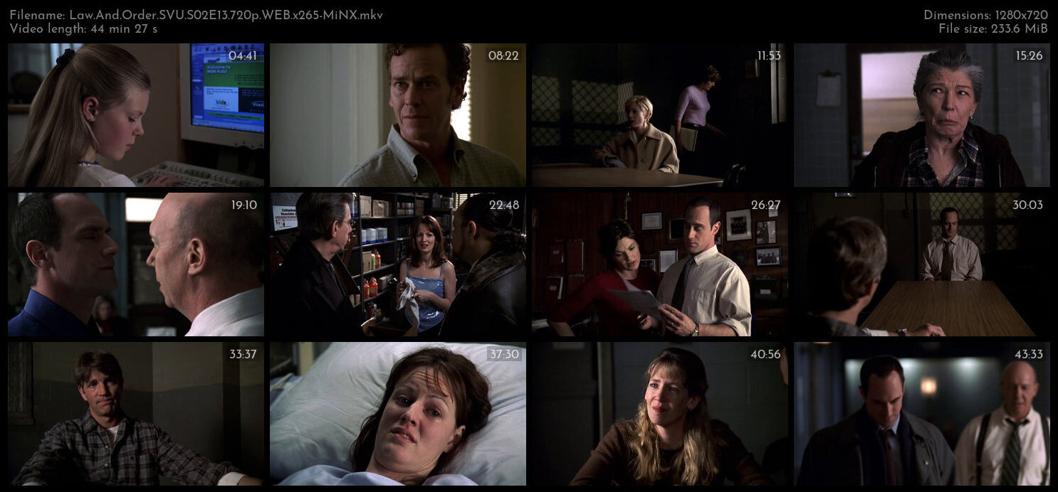 Law And Order SVU S02E13 720p WEB x265 MiNX TGx