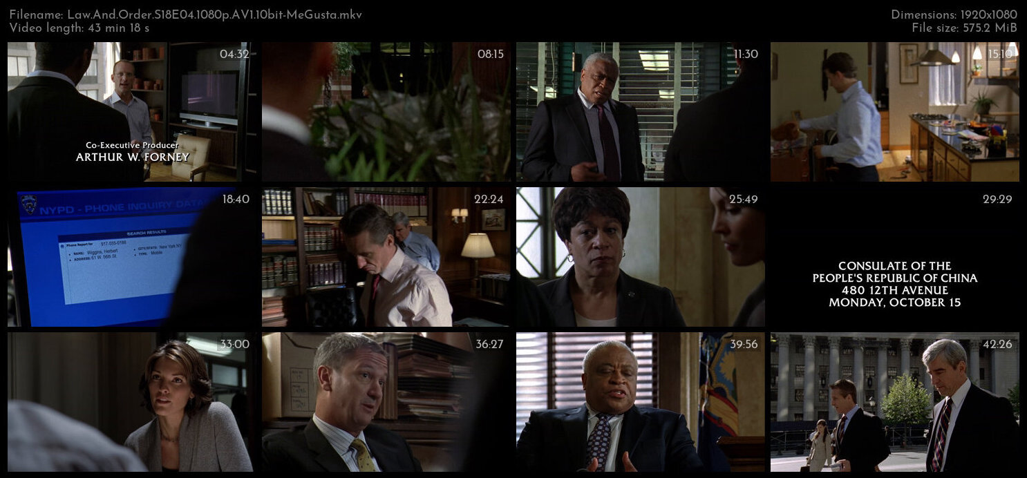 Law And Order S18E04 1080p AV1 10bit MeGusta TGx