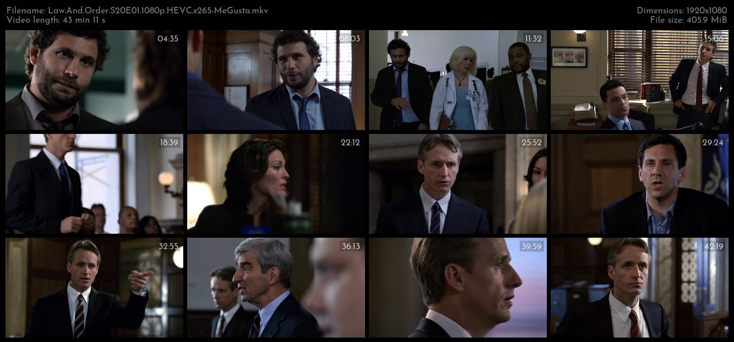 Law And Order S20E01 1080p HEVC x265 MeGusta TGx