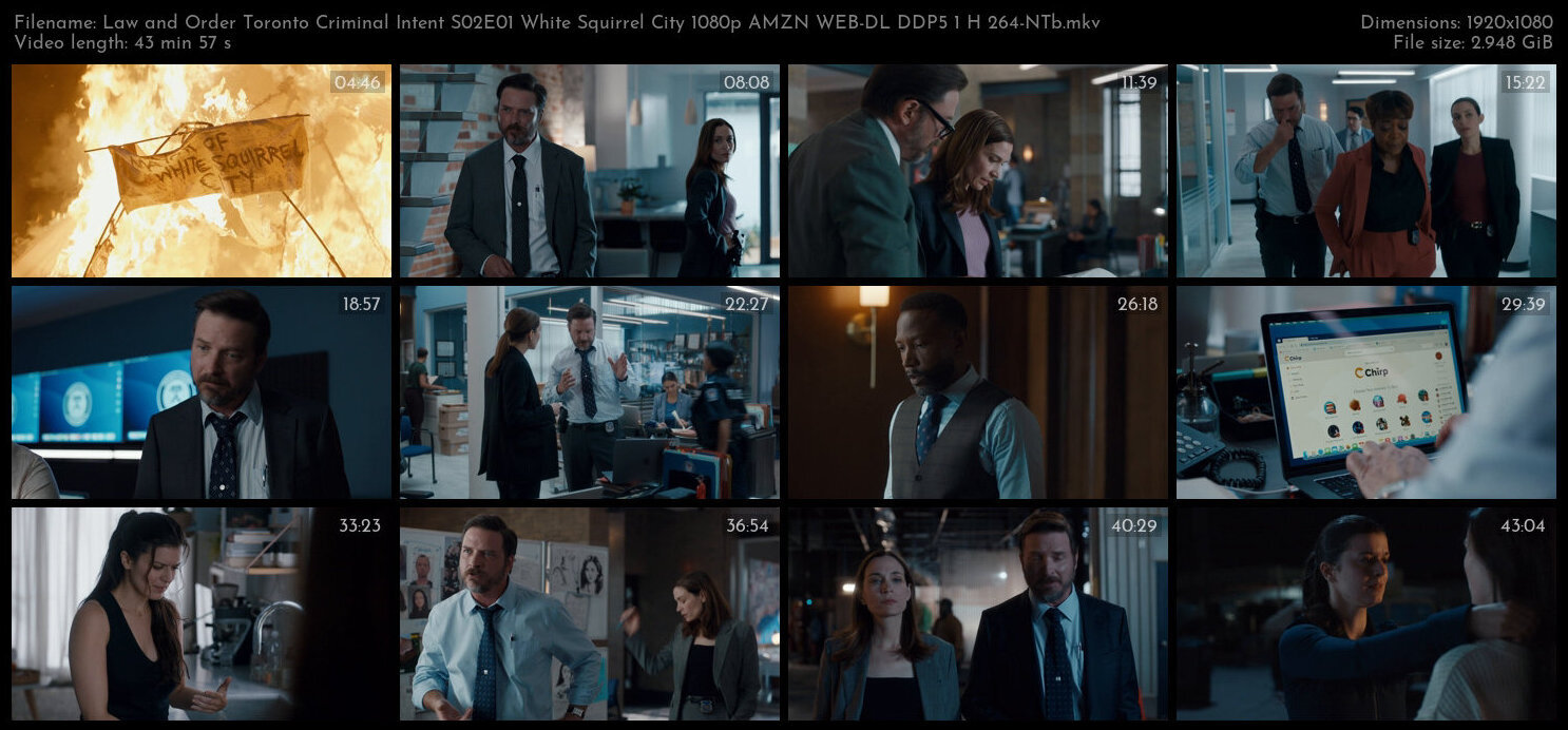 Law and Order Toronto Criminal Intent S02E01 White Squirrel City 1080p AMZN WEB DL DDP5 1 H 264 NTb