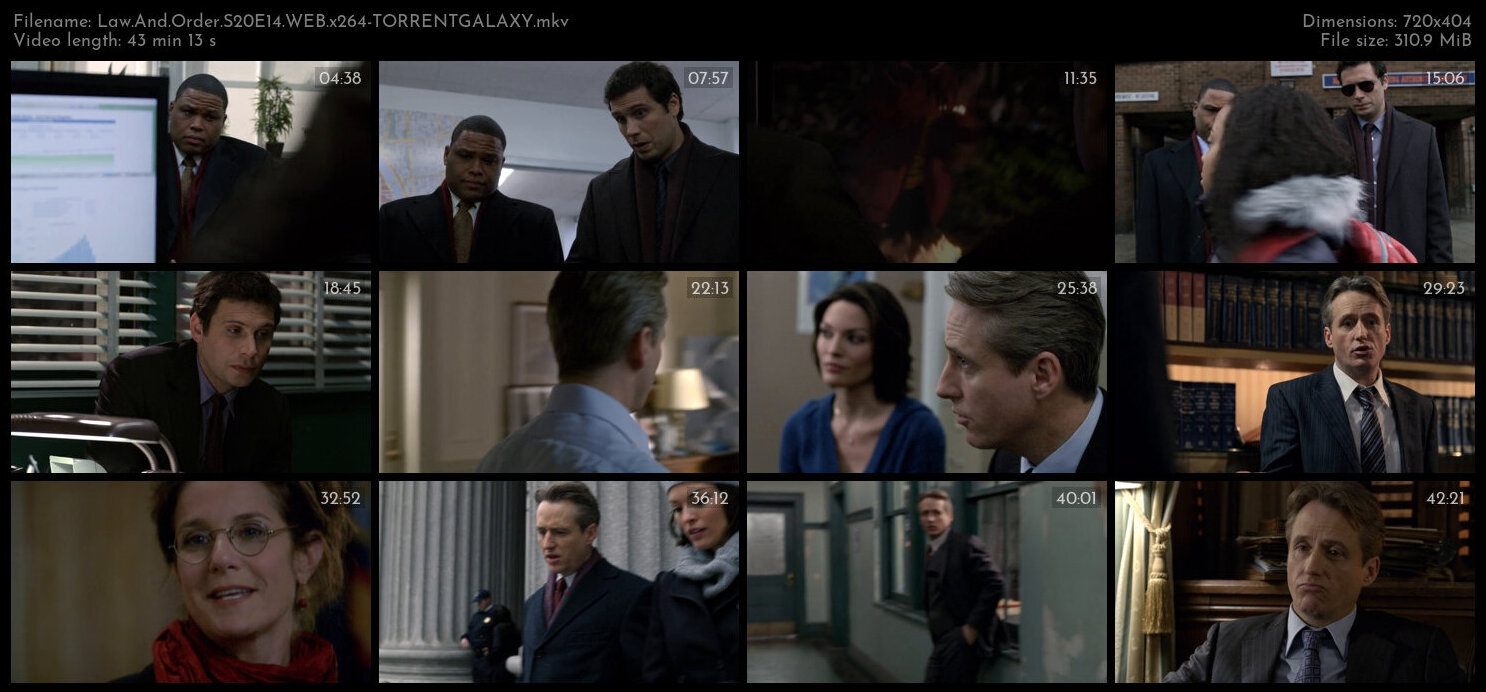 Law And Order S20E14 WEB x264 TORRENTGALAXY