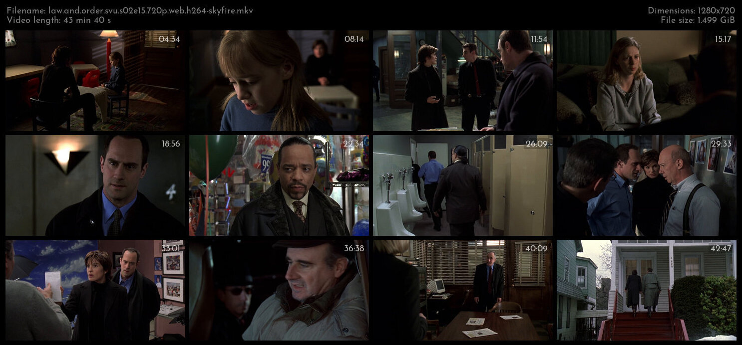 Law And Order SVU S02E15 720p WEB H264 SKYFiRE TGx