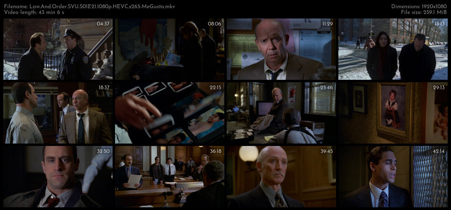 Law And Order SVU S01E21 1080p HEVC x265 MeGusta TGx