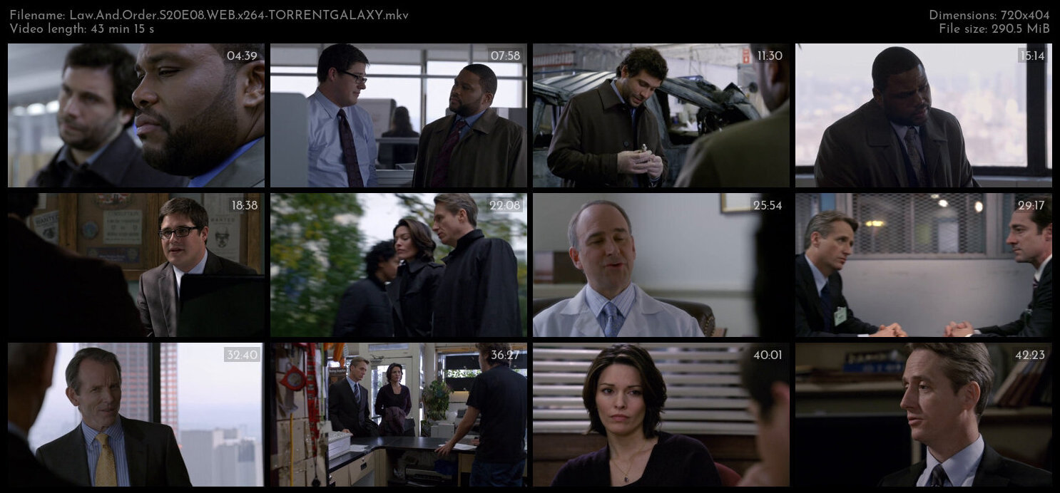 Law And Order S20E08 WEB x264 TORRENTGALAXY