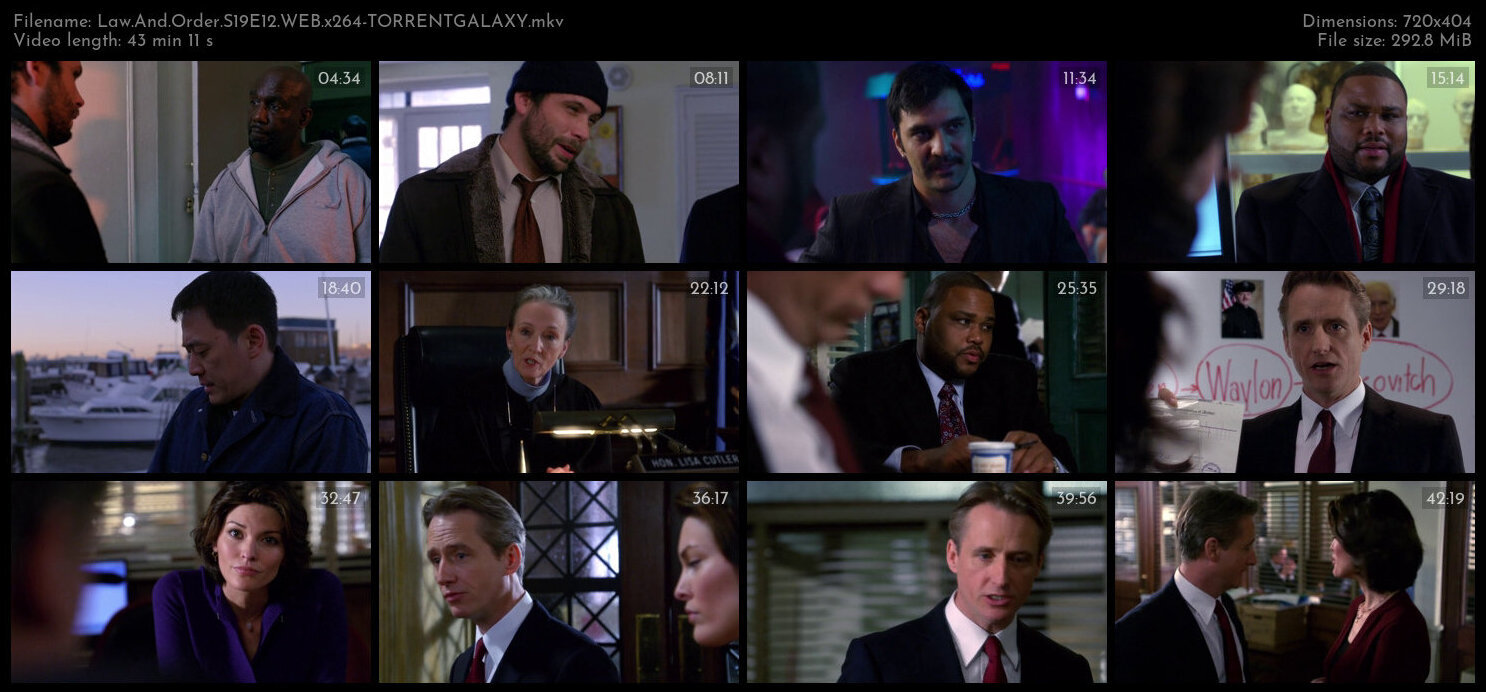 Law And Order S19E12 WEB x264 TORRENTGALAXY