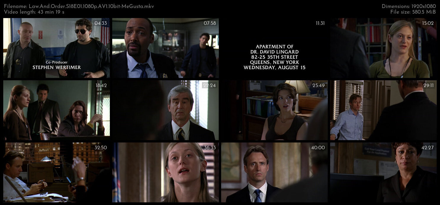 Law And Order S18E01 1080p AV1 10bit MeGusta TGx