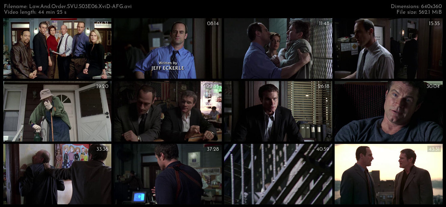 Law And Order SVU S03E06 XviD AFG TGx