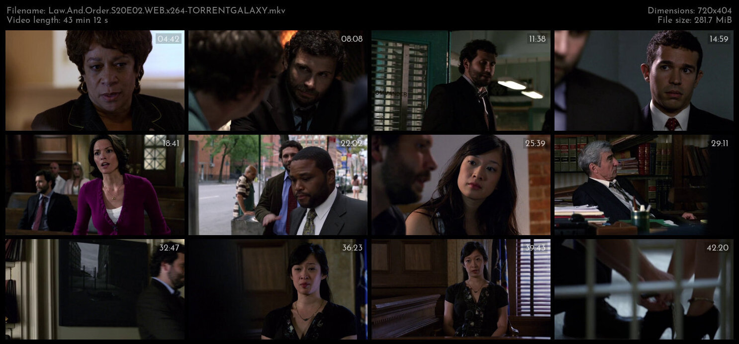 Law And Order S20E02 WEB x264 TORRENTGALAXY