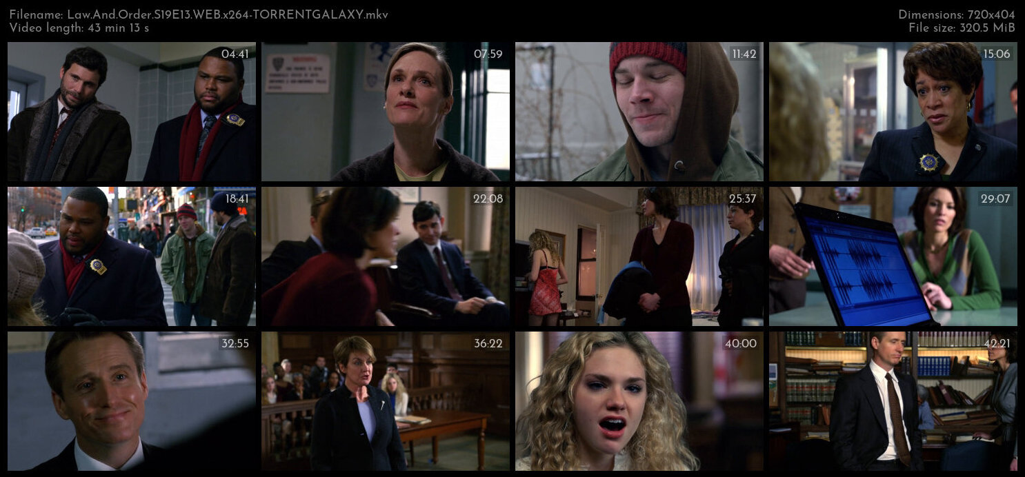 Law And Order S19E13 WEB x264 TORRENTGALAXY