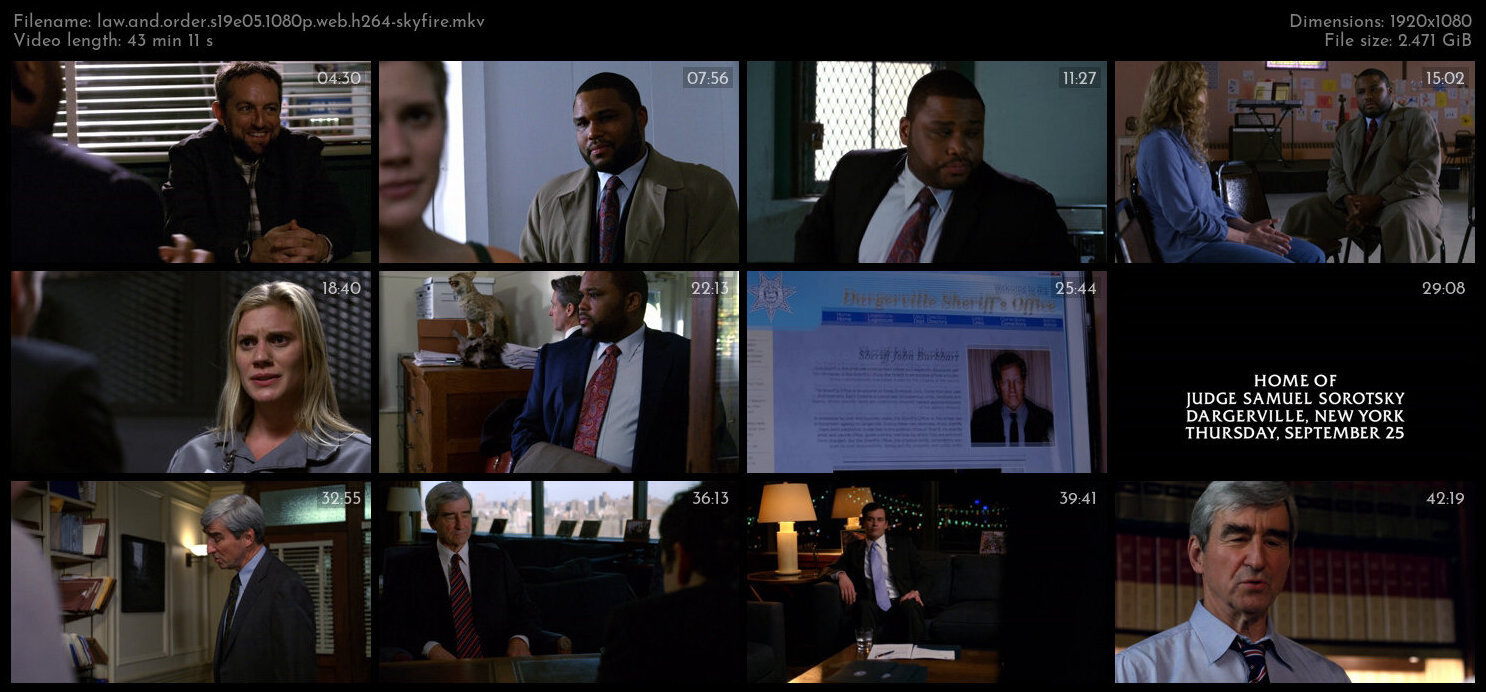 Law And Order S19E05 1080p WEB H264 SKYFiRE TGx