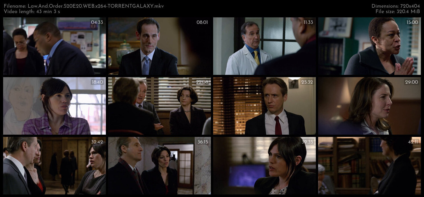 Law And Order S20E20 WEB x264 TORRENTGALAXY