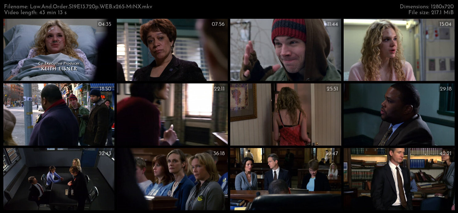 Law And Order S19E13 720p WEB x265 MiNX TGx