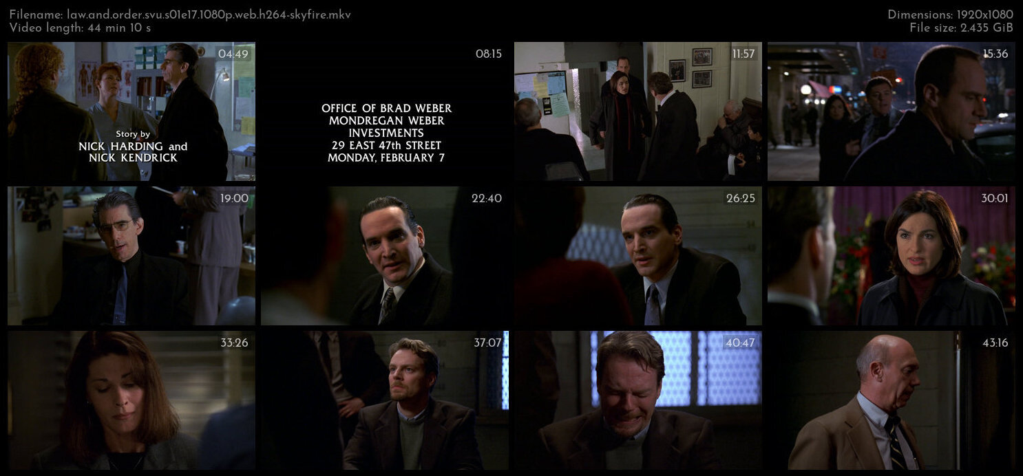 Law And Order SVU S01E17 1080p WEB H264 SKYFiRE TGx