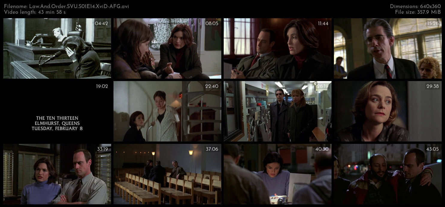 Law And Order SVU S01E14 XviD AFG TGx