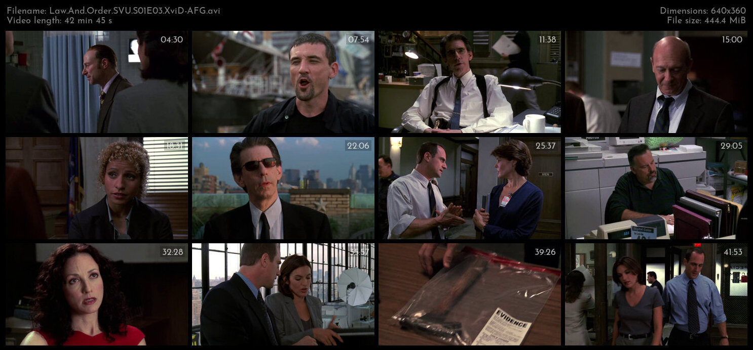 Law And Order SVU S01E03 XviD AFG TGx