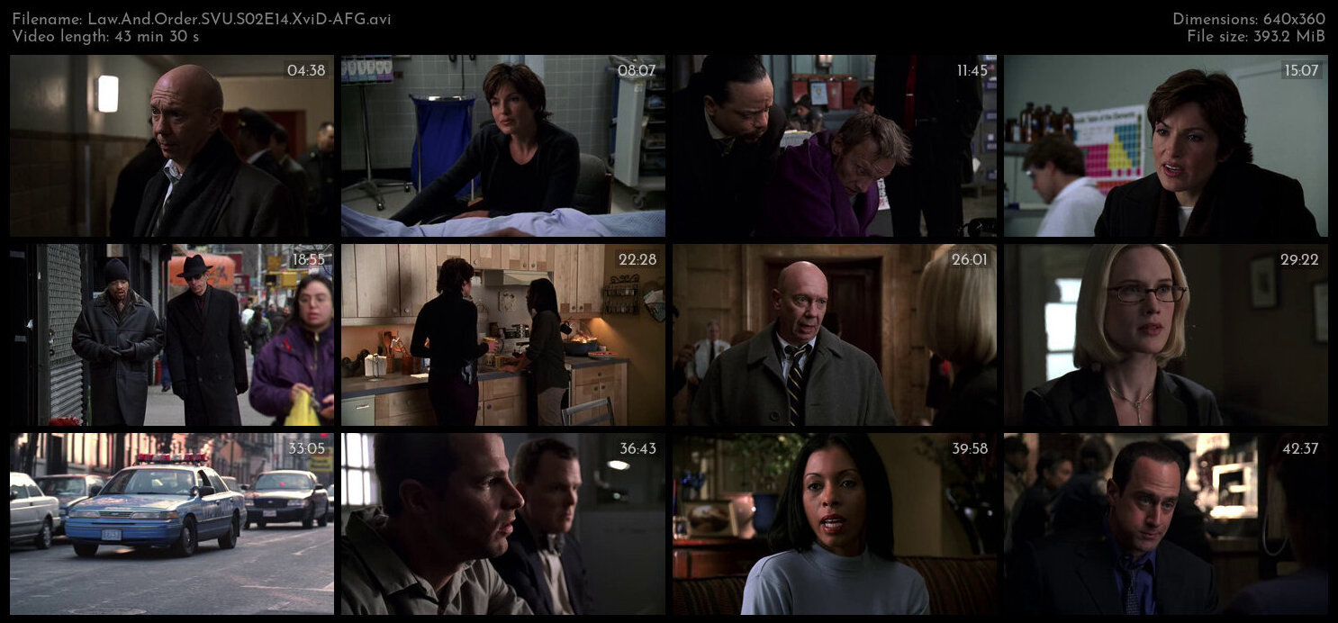 Law And Order SVU S02E14 XviD AFG TGx