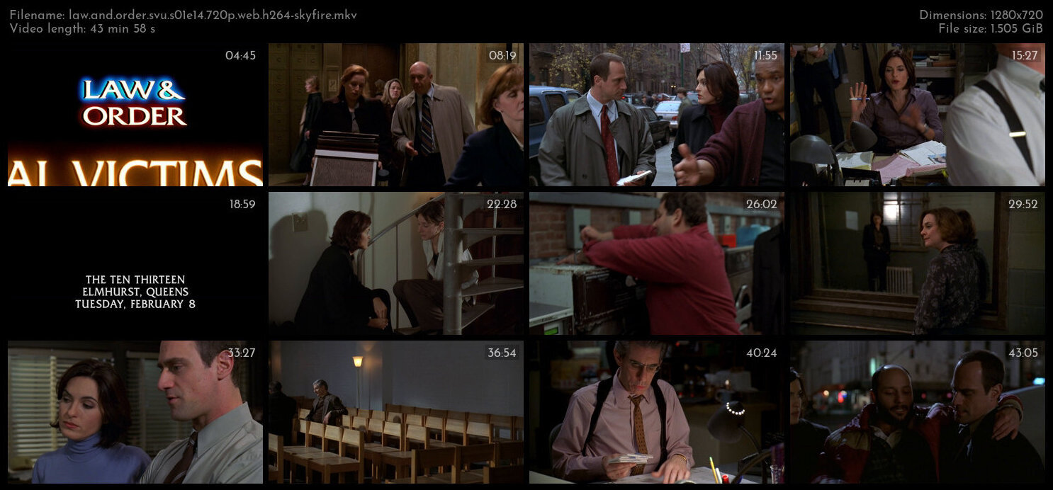 Law And Order SVU S01E14 720p WEB H264 SKYFiRE TGx