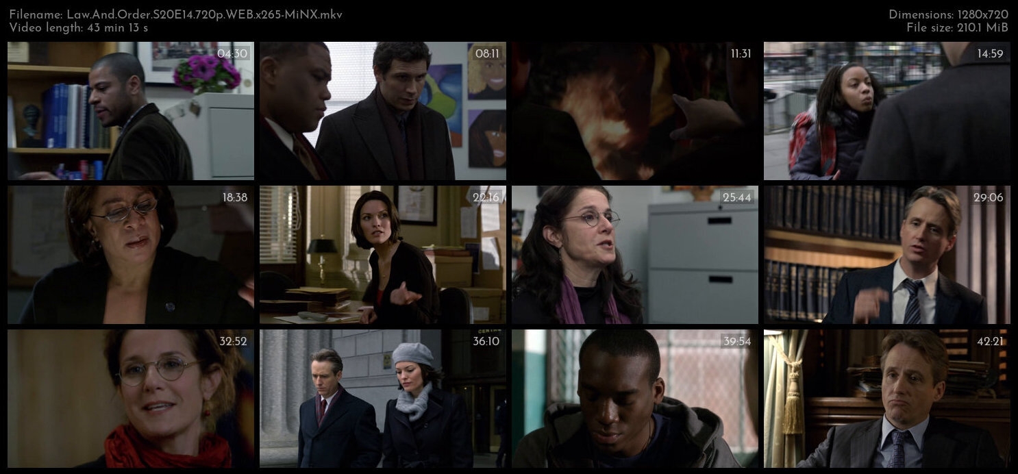 Law And Order S20E14 720p WEB x265 MiNX TGx