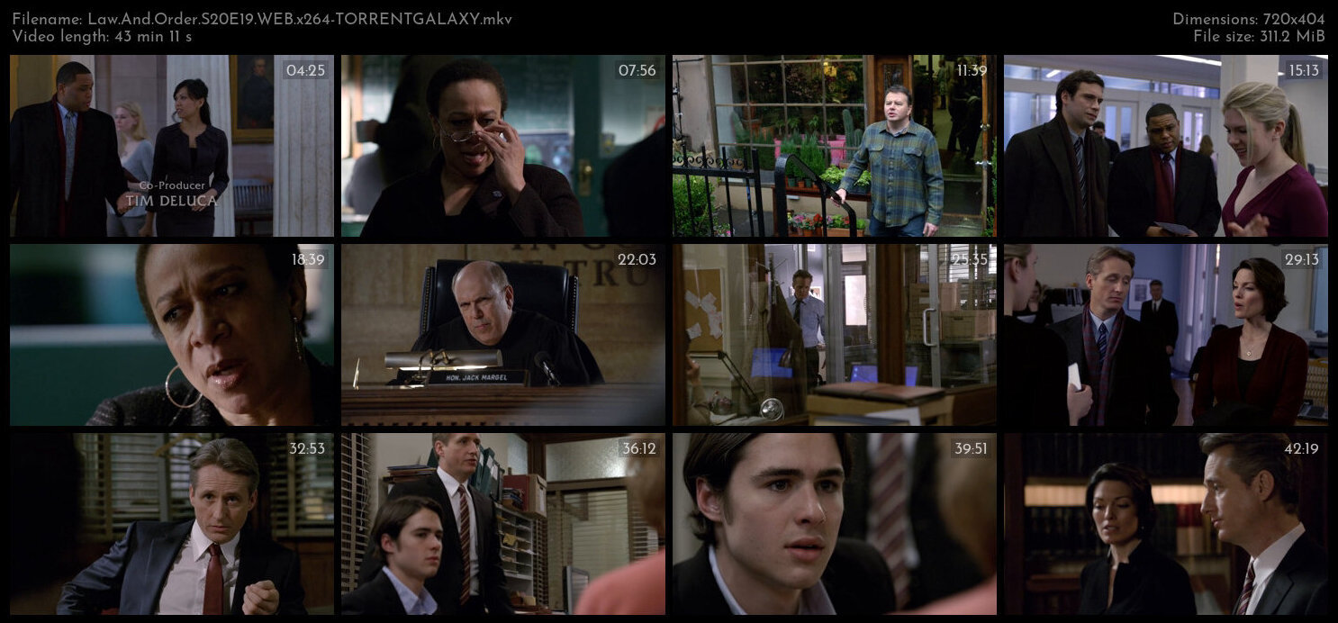 Law And Order S20E19 WEB x264 TORRENTGALAXY