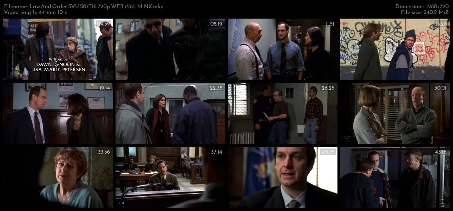 Law And Order SVU S01E16 720p WEB x265 MiNX TGx