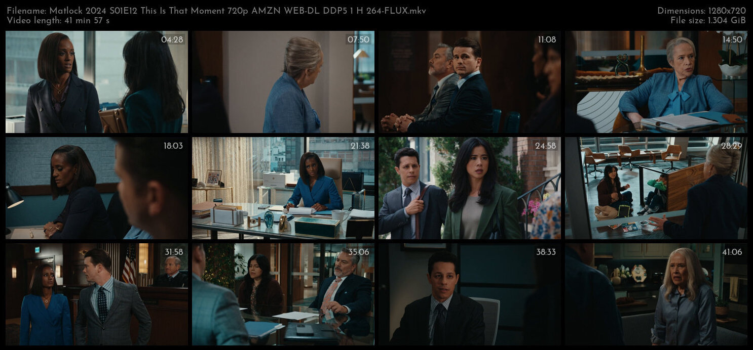 Matlock 2024 S01E12 This Is That Moment 720p AMZN WEB DL DDP5 1 H 264 FLUX TGx