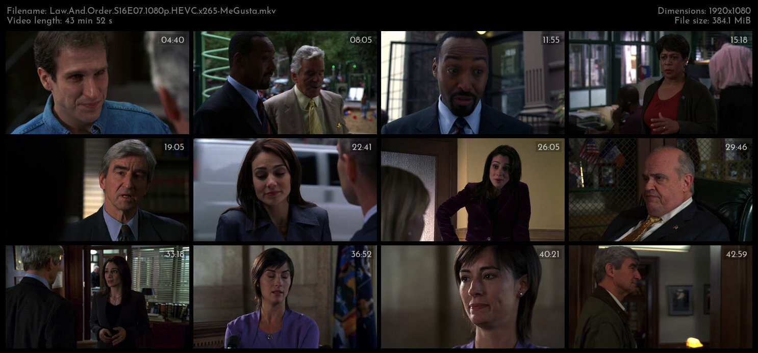 Law And Order S16E07 1080p HEVC x265 MeGusta TGx