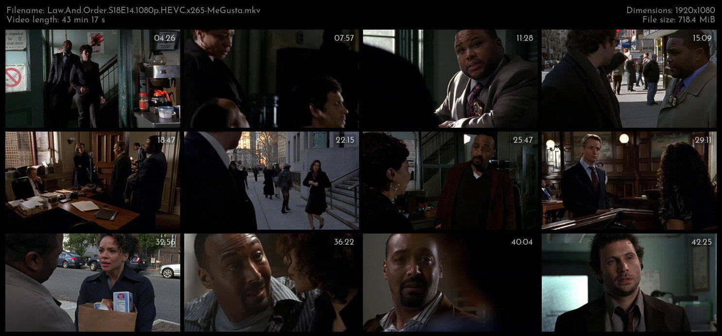 Law And Order S18E14 1080p HEVC x265 MeGusta TGx