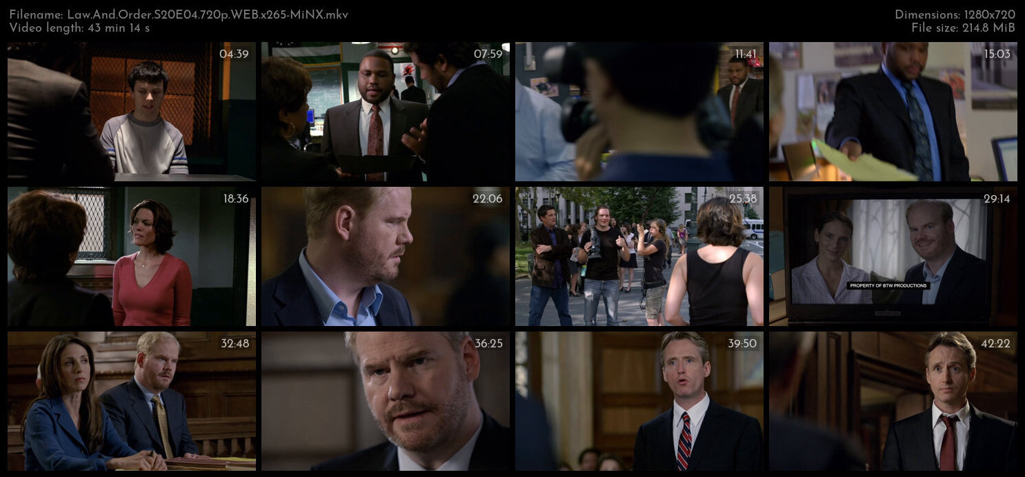 Law And Order S20E04 720p WEB x265 MiNX TGx