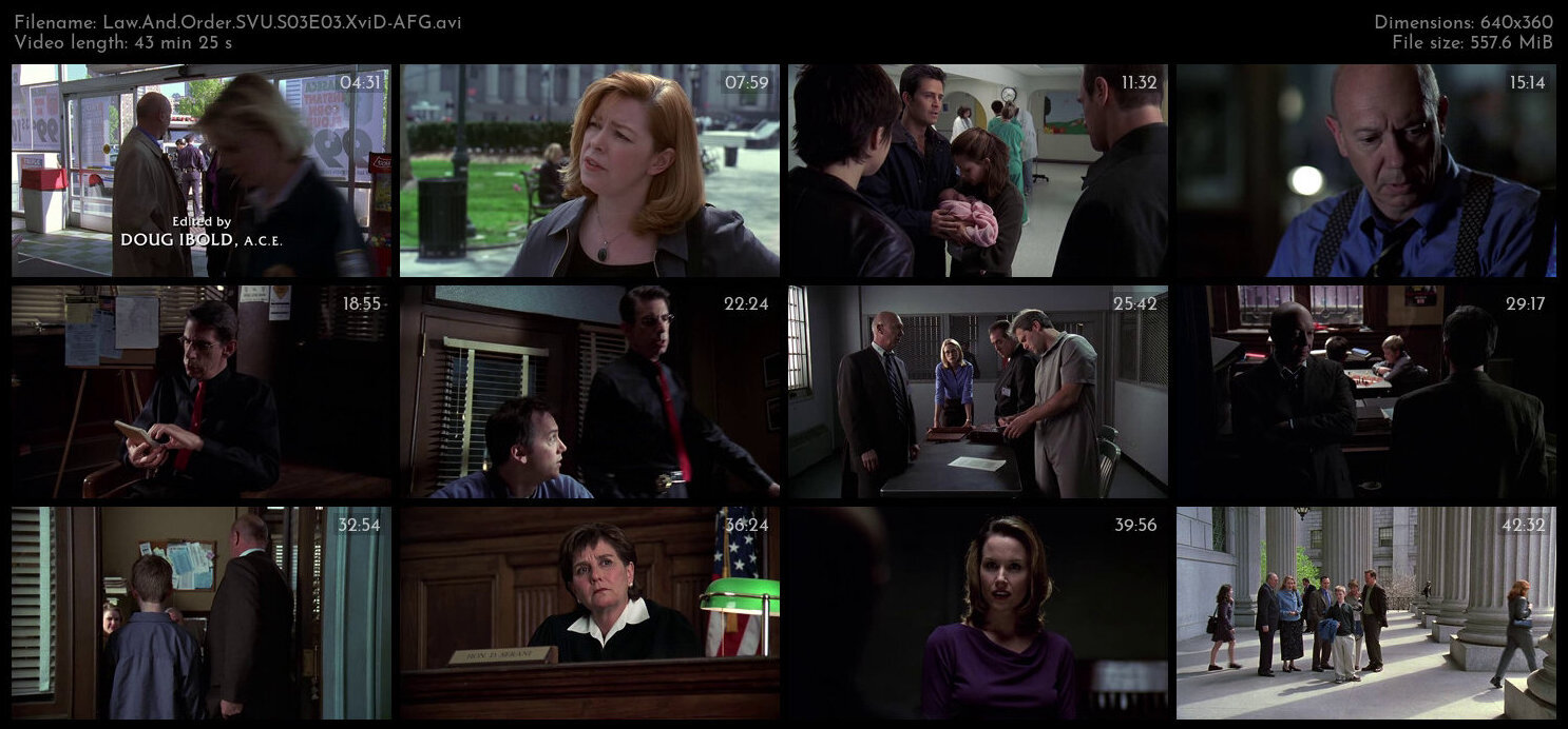 Law And Order SVU S03E03 XviD AFG TGx