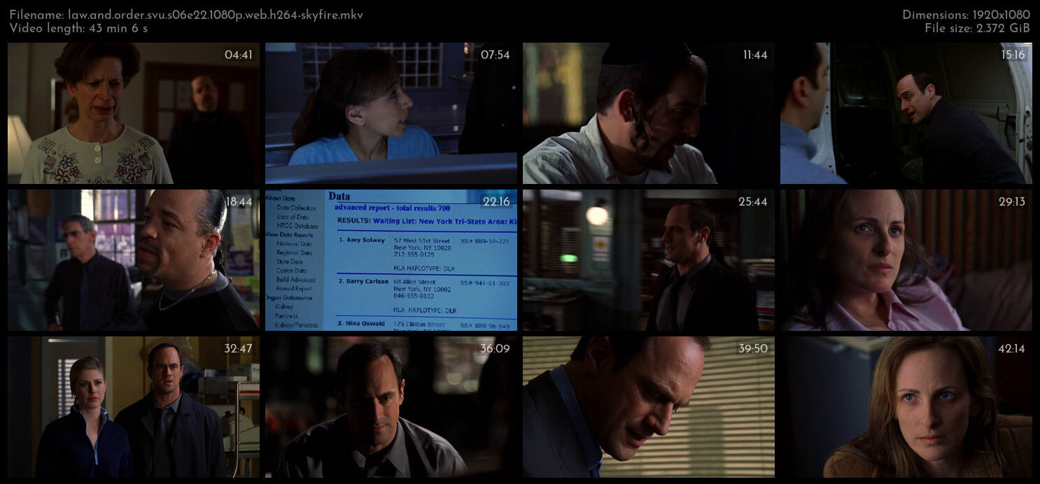 Law And Order SVU S06E22 1080p WEB H264 SKYFiRE TGx