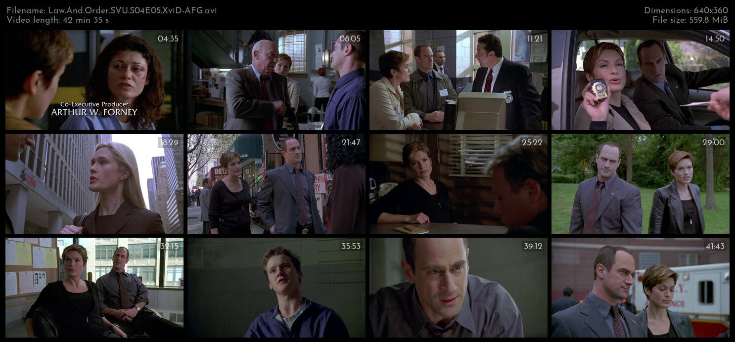 Law And Order SVU S04E05 XviD AFG TGx