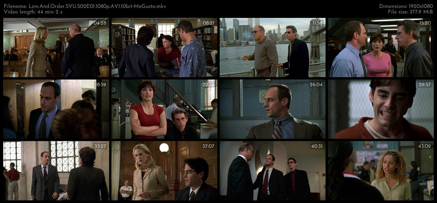 Law And Order SVU S02E01 1080p AV1 10bit MeGusta TGx