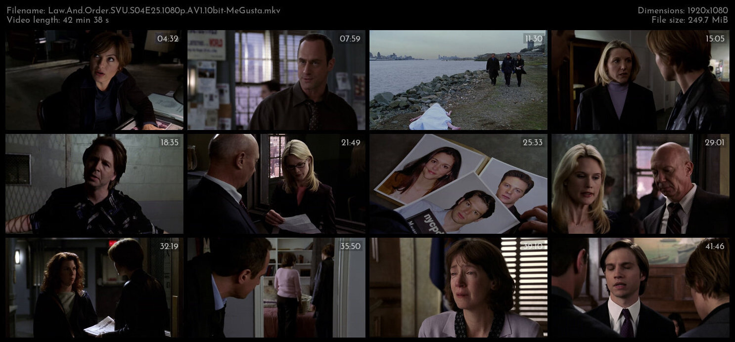 Law And Order SVU S04E25 1080p AV1 10bit MeGusta TGx