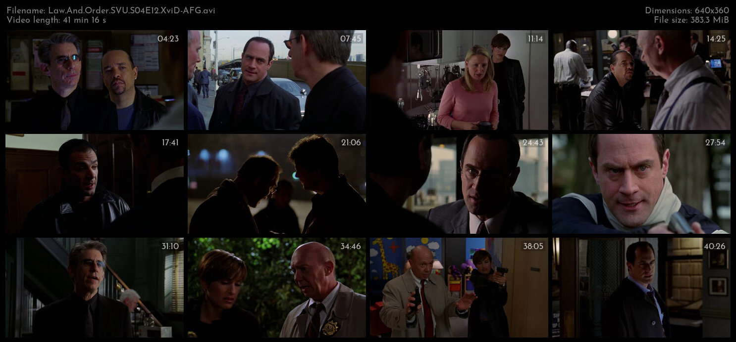 Law And Order SVU S04E12 XviD AFG TGx