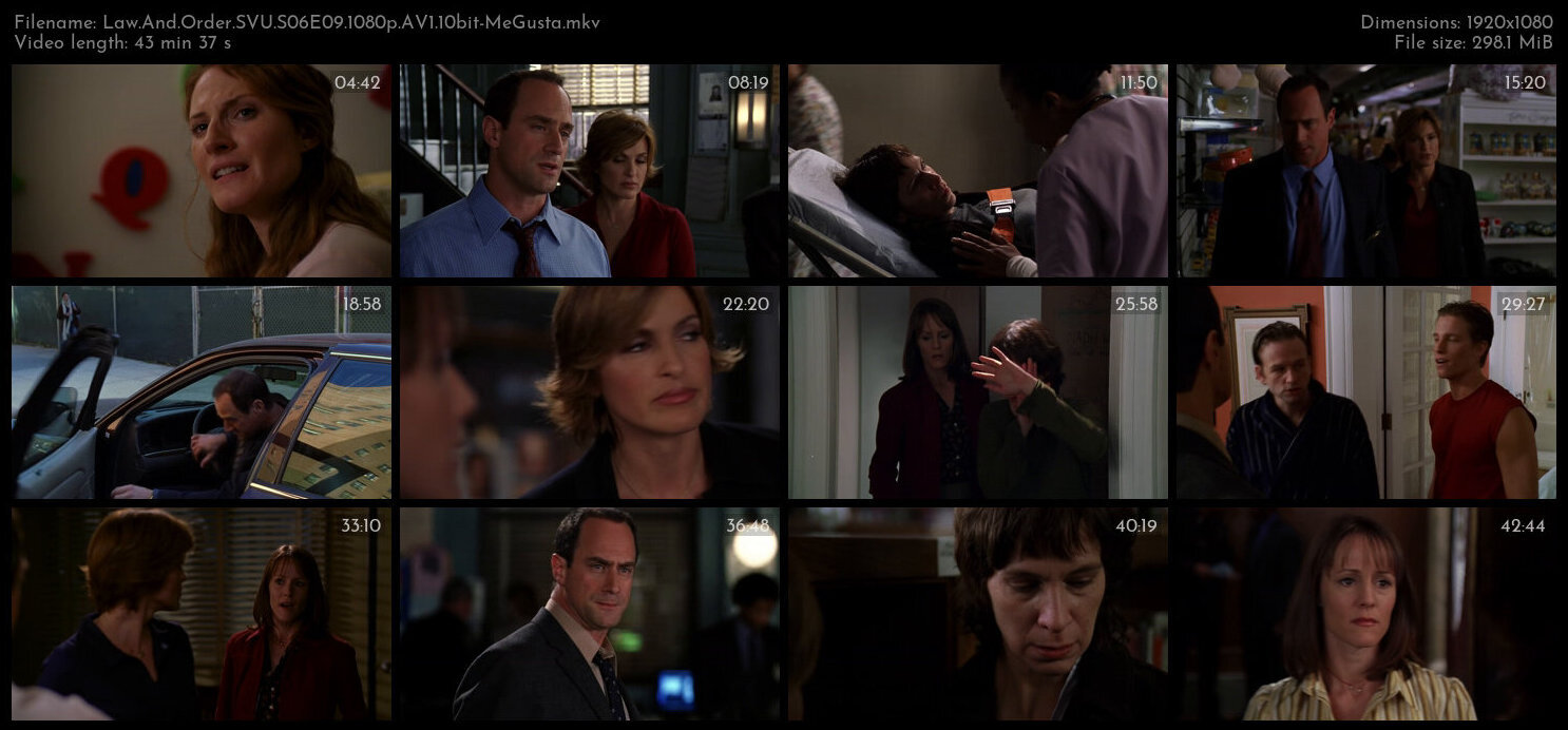 Law And Order SVU S06E09 1080p AV1 10bit MeGusta TGx