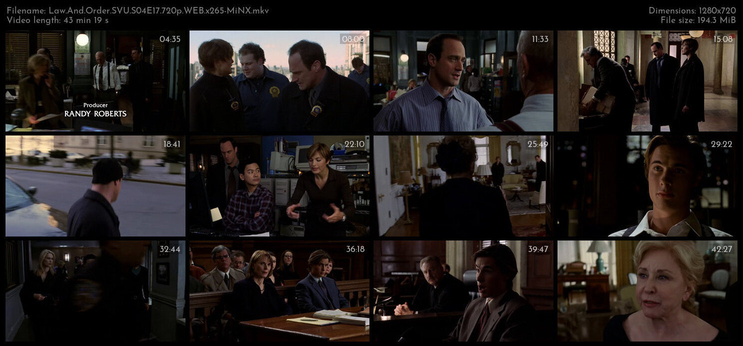 Law And Order SVU S04E17 720p WEB x265 MiNX TGx