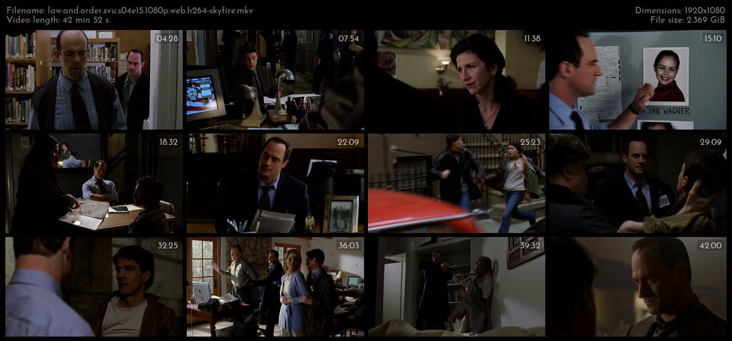 Law And Order SVU S04E15 1080p WEB H264 SKYFiRE TGx