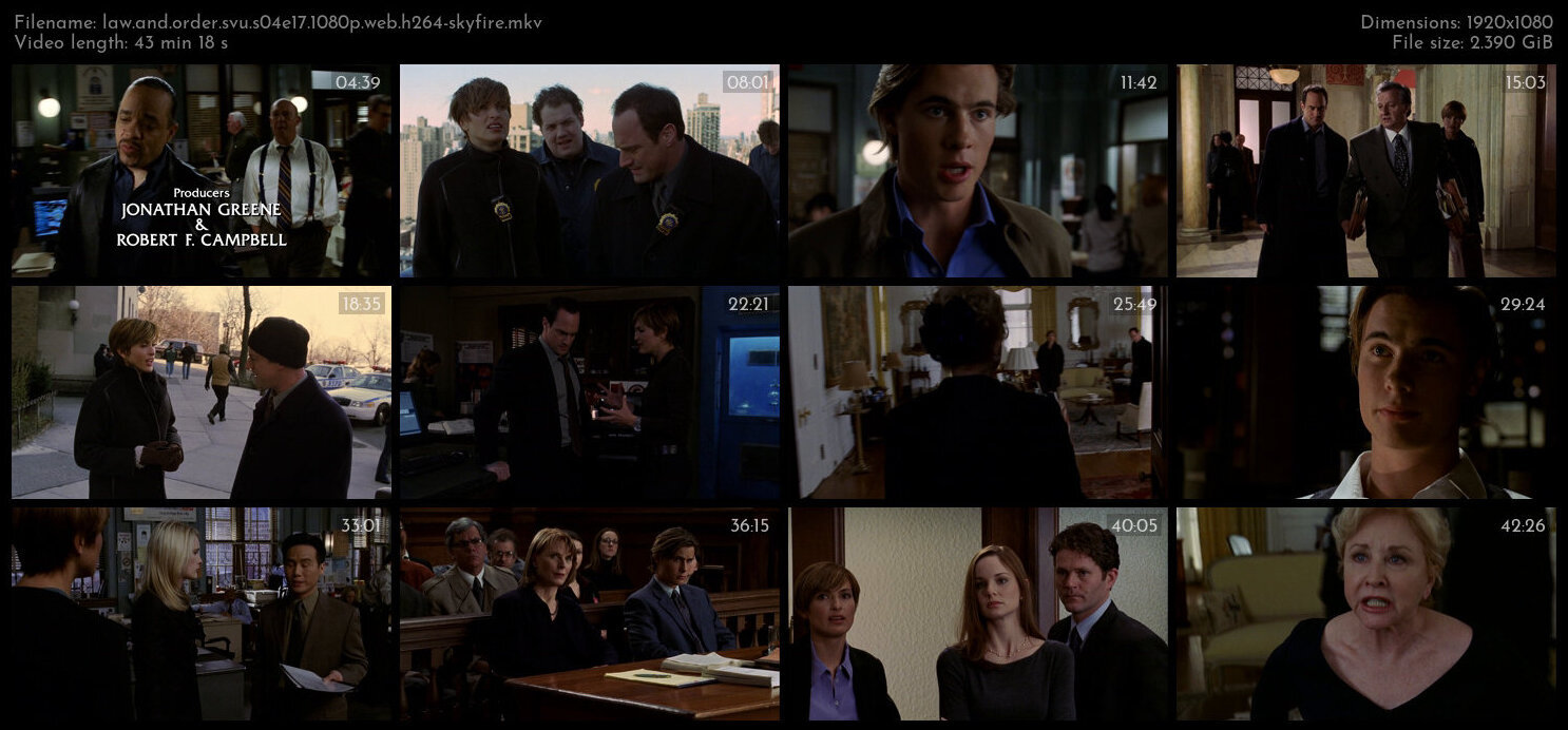 Law And Order SVU S04E17 1080p WEB H264 SKYFiRE TGx