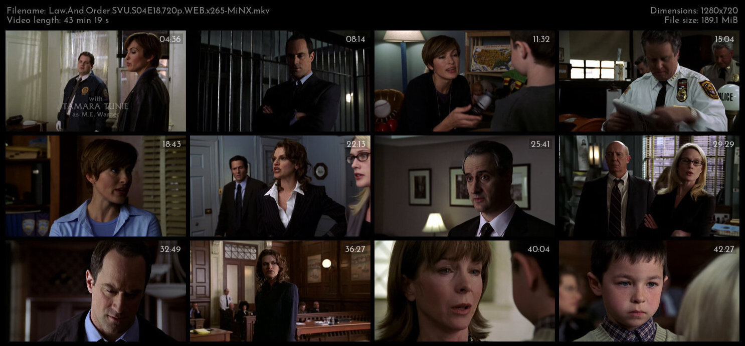 Law And Order SVU S04E18 720p WEB x265 MiNX TGx