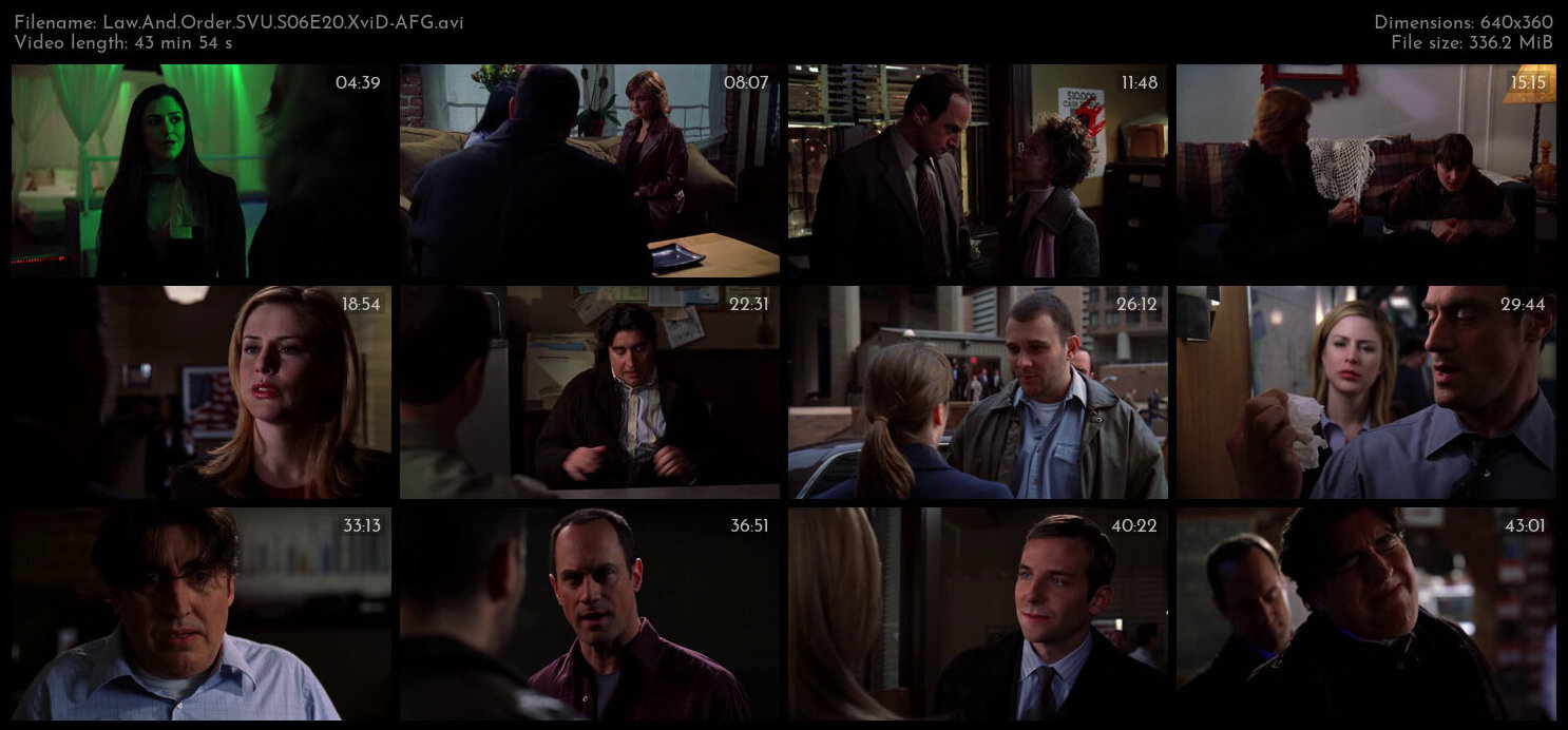 Law And Order SVU S06E20 XviD AFG TGx